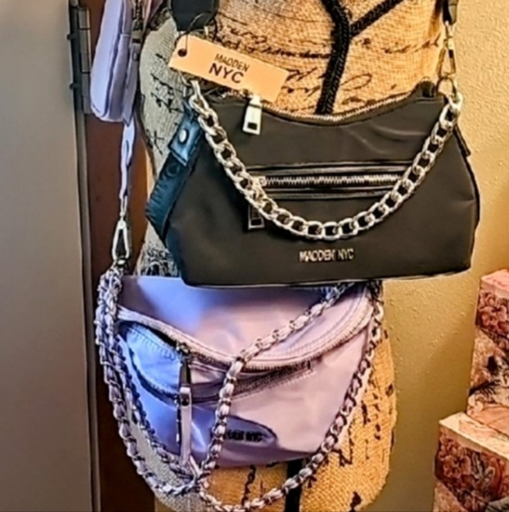 NWT● TWO Madden Girl Bags• Set Of Two!💜🖤 - Picture 3 of 11
